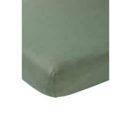 Gumis lepedő babaágyba - Erdőzöld - 40x90