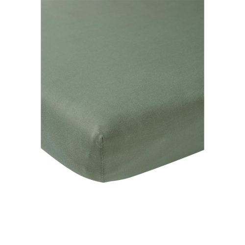 Gumis lepedő babaágyba - Erdőzöld - 40x90