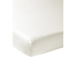 Gumis lepedő babaágyba - Melegfehér - 60x120