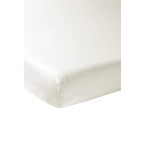 Gumis lepedő babaágyba - Melegfehér - 60x120
