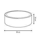 Labdamedence- Prémium kordbársony - Bézs