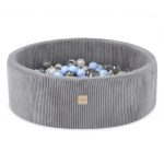 Labdamedence- Prémium kordbársony - Szürke