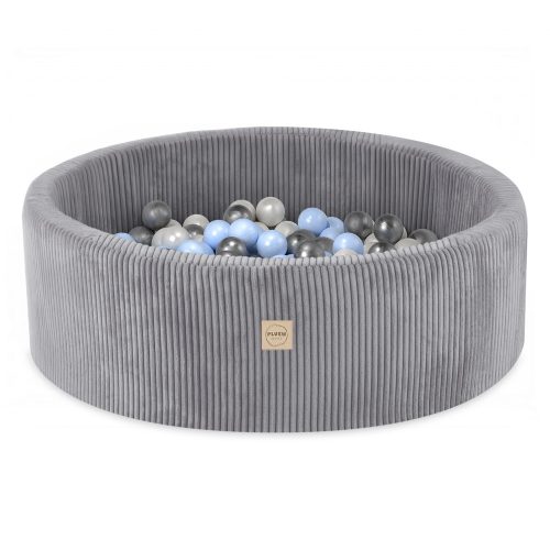 Labdamedence- Prémium kordbársony - Szürke