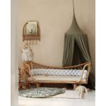 Prémium velúr fonott rácsvédő - Fehér