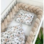 Prémium velúr fonott rácsvédő - Bézs