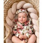 Prémium velúr fonott rácsvédő - Bézs