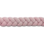 Prémium velúr fonott rácsvédő - Púderrózsaszín