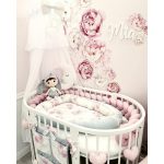 Prémium velúr fonott rácsvédő - Púderrózsaszín