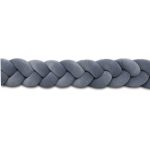 Prémium velúr fonott rácsvédő - Sötétszürke