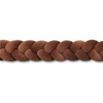 Prémium velúr fonott rácsvédő - Csokoládé-barna