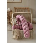 Prémium velúr fonott rácsvédő - Piszkosrózsaszín