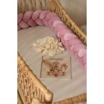 Prémium velúr fonott rácsvédő - Piszkosrózsaszín