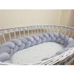 Prémium velúr fonott rácsvédő - Hamuszürke