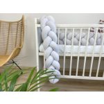 Prémium velúr fonott rácsvédő - Világosszürke