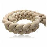 Prémium velúr fonott rácsvédő - Bézs (Négyes fonat)