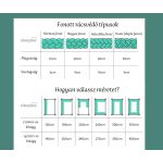 Prémium velúr fonott rácsvédő - Sötétkék (Négyes fonat)