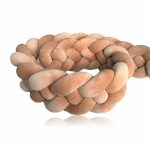 Prémium velúr fonott rácsvédő - Karamell (Négyes fonat)