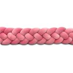 Prémium velúr fonott rácsvédő - Mályva (Négyes fonat)