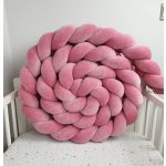 Prémium velúr fonott rácsvédő - Mályva (Négyes fonat)