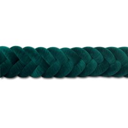 Smaragd velúr fonott rácsvédő (Halszálka fonat)