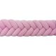 Baby Pink velúr fonott rácsvédő (Halszálka fonat)