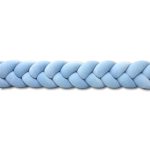 Prémium Velúr Fonott Rácsvédő - Babakék