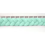 Prémium velúr fonott rácsvédő - Menta