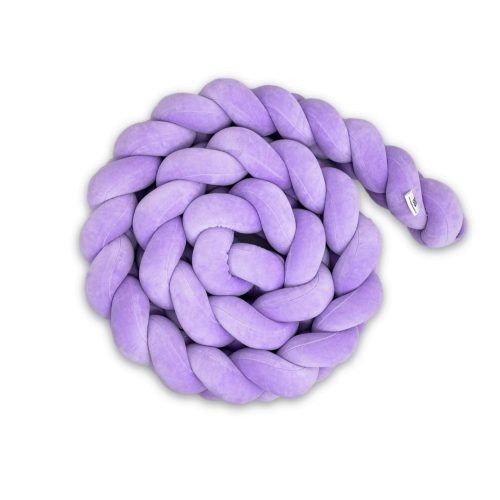 Prémium velúr fonott rácsvédő - Levendula