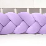 Prémium velúr fonott rácsvédő - Levendula