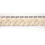 Prémium velúr fonott rácsvédő - Vaníliakrém