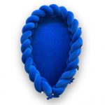 Luxury Fonott Babafészek Royal Blue