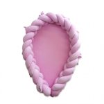 Luxury Fonott Babafészek Candy Pink