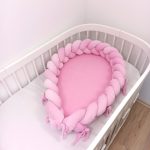 Luxury Fonott Babafészek Candy Pink