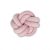 Fonott párna bársony Light pink