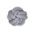 Fonott párna bársony Dark grey