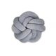 Fonott párna bársony Dark grey