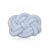 Fonott párna bársony XXL Light Blue