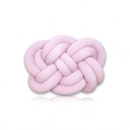 Fonott párna bársony XXL Light Pink