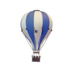 Hőlégballon dekor Kék