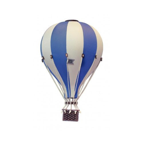 Hőlégballon dekor Kék