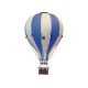Hőlégballon dekor Kék