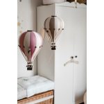 Hőlégballon Dekor - Rózsaszín M